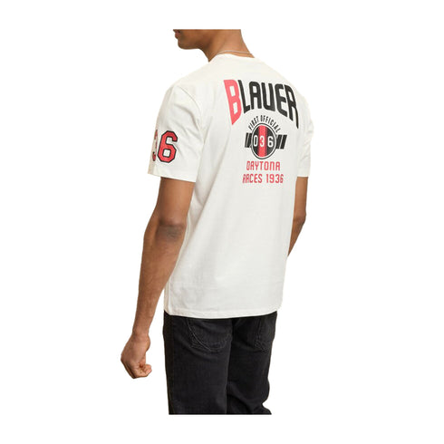Blauer T-shirt T-shirt Uomo Judson stampa posteriore XXS - Francavilla Moda